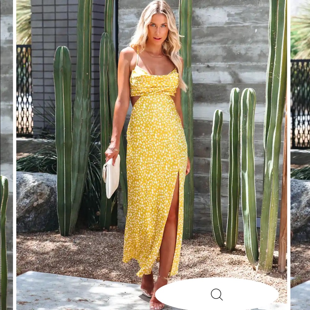 VICI collection El Dorado Satin Dress